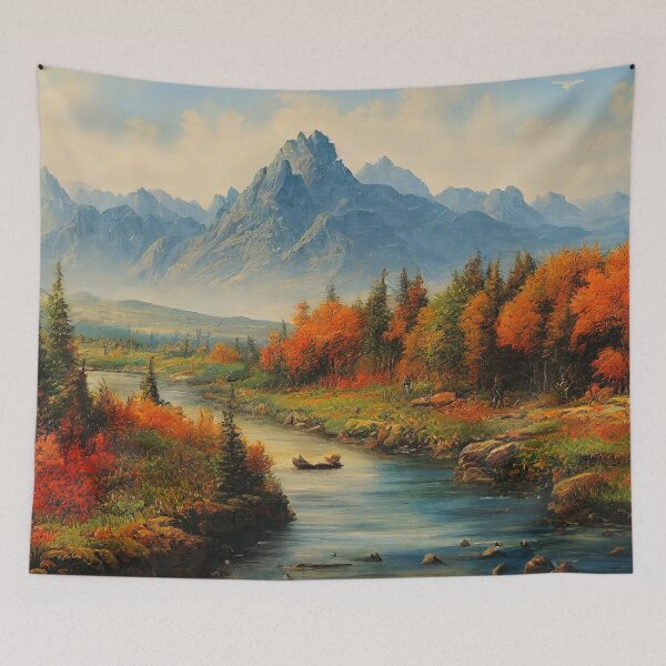 Item preview, Autumn In The Mountains designed and sold by ArtByZoel.