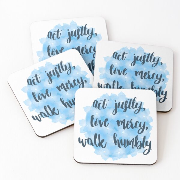 Item preview, Micah 6:8 Act justly, love mercy, walk humbly with your God designed and sold by King-of-my-art.