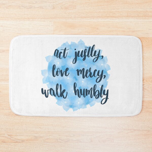 Item preview, Micah 6:8 Act justly, love mercy, walk humbly with your God designed and sold by King-of-my-art.
