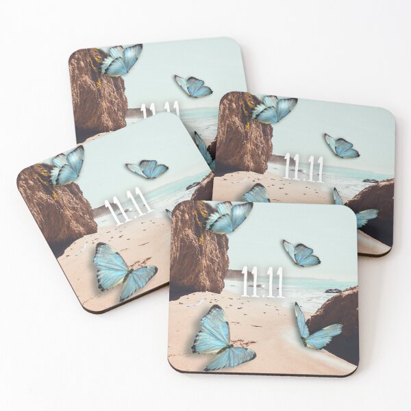 Item preview, 11:11 Butterflies by the Sea designed and sold by ThatZenLife.