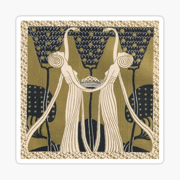 Item preview, Art Nouveau Women designed and sold by BlueSpecsStudio.