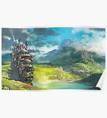Howl's moving castle Poster
