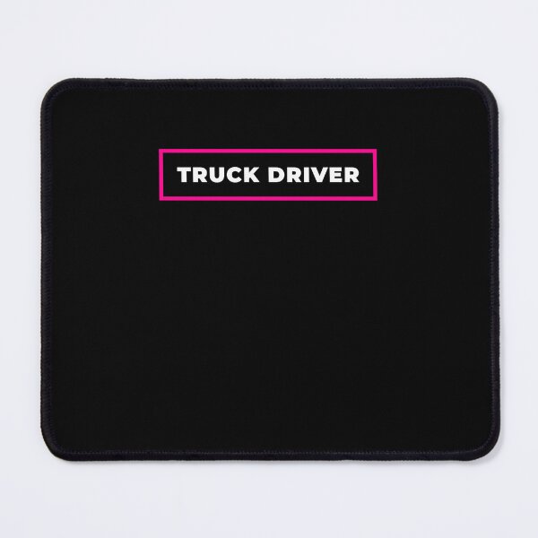 Item preview, Truck Driver red frame designed and sold by SVPOD.