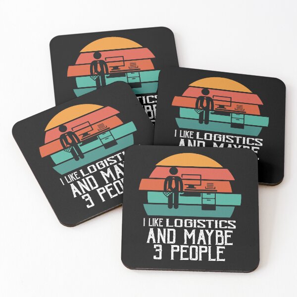 Item preview, I Like Logistics  and Maybe Like Three People designed and sold by TendyTees.
