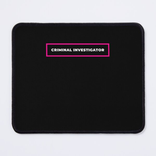 Item preview, Criminal Investigator red frame designed and sold by SVPOD.