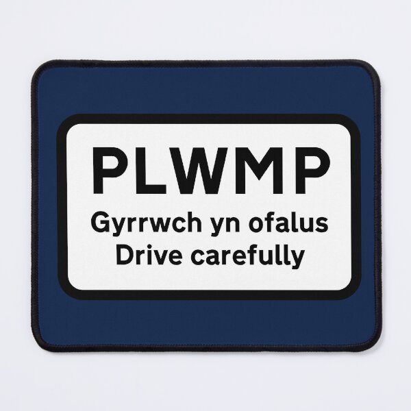 Item preview, Plwmp road sign designed and sold by egogrenade.