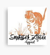 Smokestack Lightnin "Tiger" Metal Print