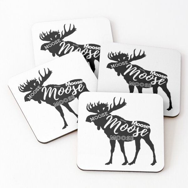 Item preview, Moose moose moose moose! designed and sold by TouchofAlaska.