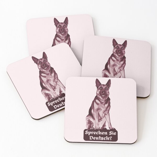 Artikelvorschau, Deutscher Schäferhund fragt Sprechen Sie Deutsch entworfen und verkauft von Unhinged Heather.