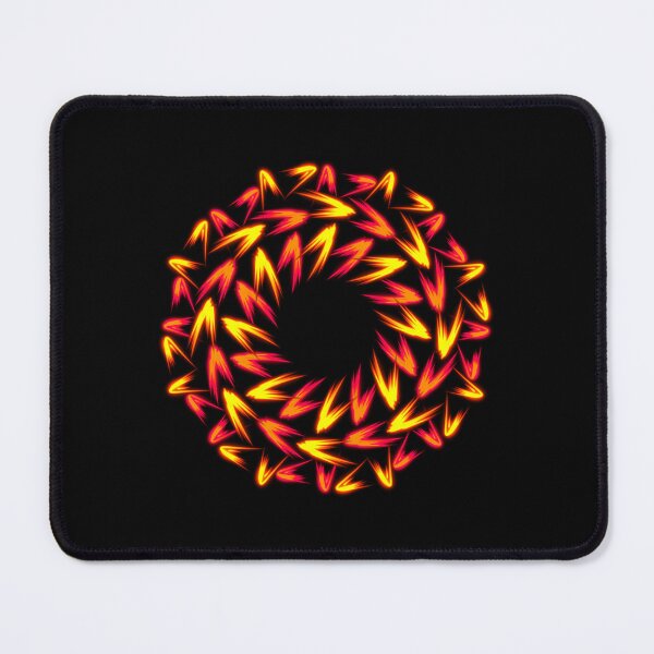 Item preview, Fire mandala, abstract art designed and sold by Meo Design.