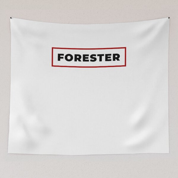 Item preview, Forester with red frame designed and sold by SVPOD.