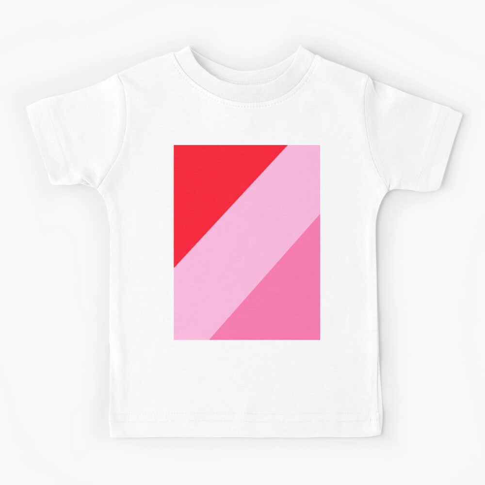 Stripe Block - Pink Red