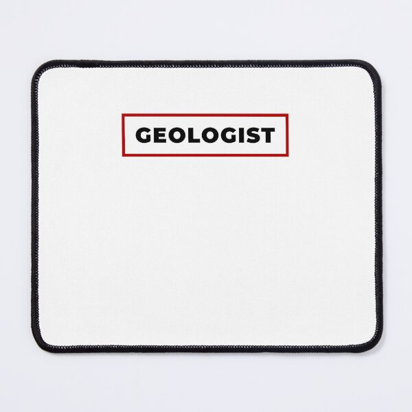 Item preview, Geologist with red frame designed and sold by SVPOD.
