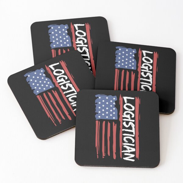 Item preview, Logistician American Flag designed and sold by TendyTees.