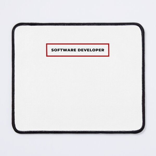 Item preview, Software Developer with red frame designed and sold by SVPOD.