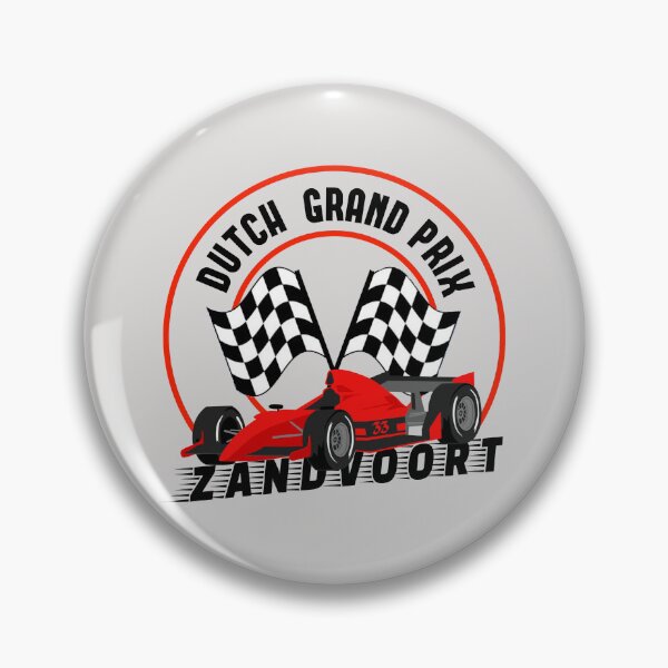 Item preview, Dutch Grand Prix Zandvoort circuit Formula one motorsport car racing  designed and sold by portrait4you.