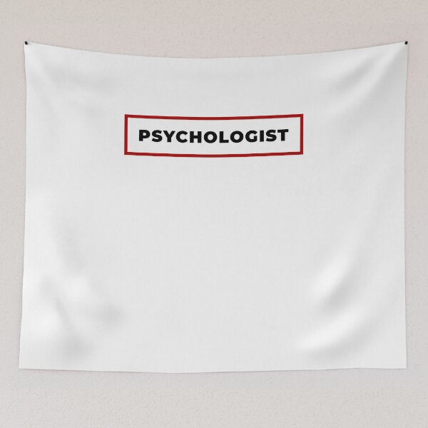 Item preview, Psychologist with red frame designed and sold by SVPOD.