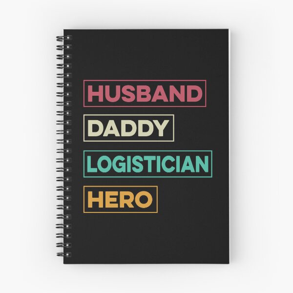 Item preview, Husband Daddy Logistician Hero designed and sold by TendyTees.