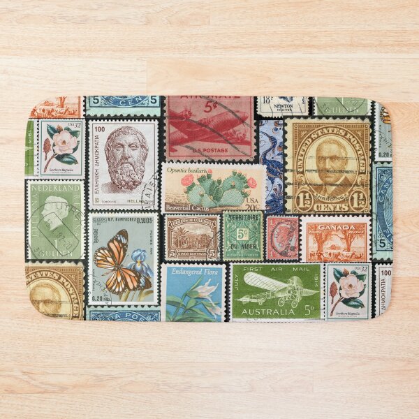 Item preview, Vintage Stamps designed and sold by ArtOfStars.