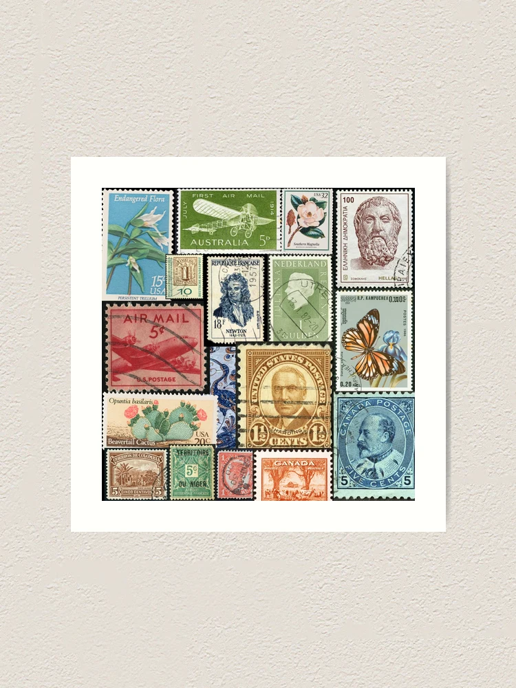 コレクション ANTIQUE STAMPS/POSTCARDS studio_carta_-_vintage_stamps.