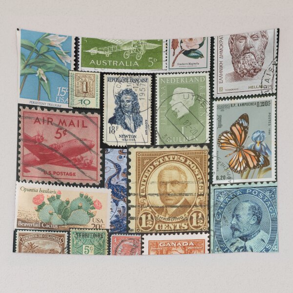 Item preview, Vintage Stamps designed and sold by ArtOfStars.
