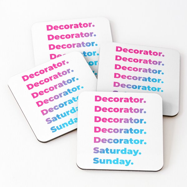 Item preview, Decorator work week designed and sold by SVPOD.
