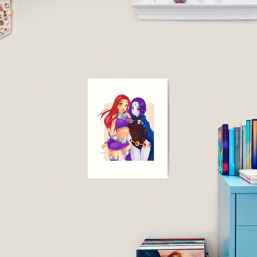 Starfire and Raven