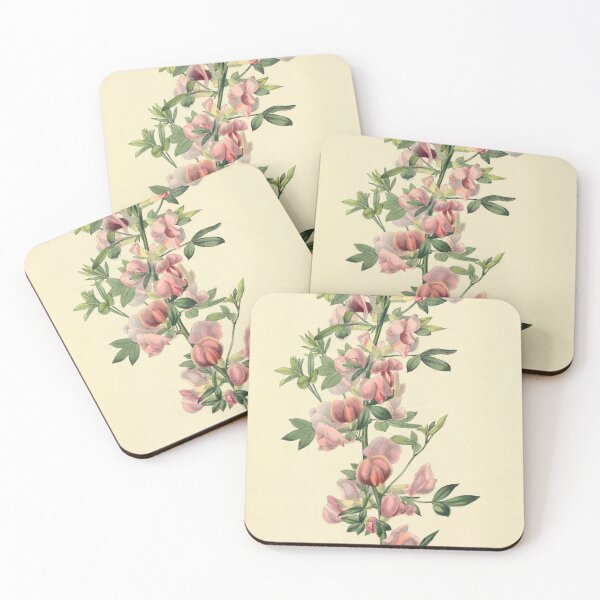 Item preview, New York Ornamental Cytisus Flower Illustration  designed and sold by Artystics Design.