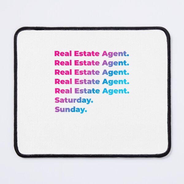 Item preview, Real Estate Agent work week designed and sold by SVPOD.