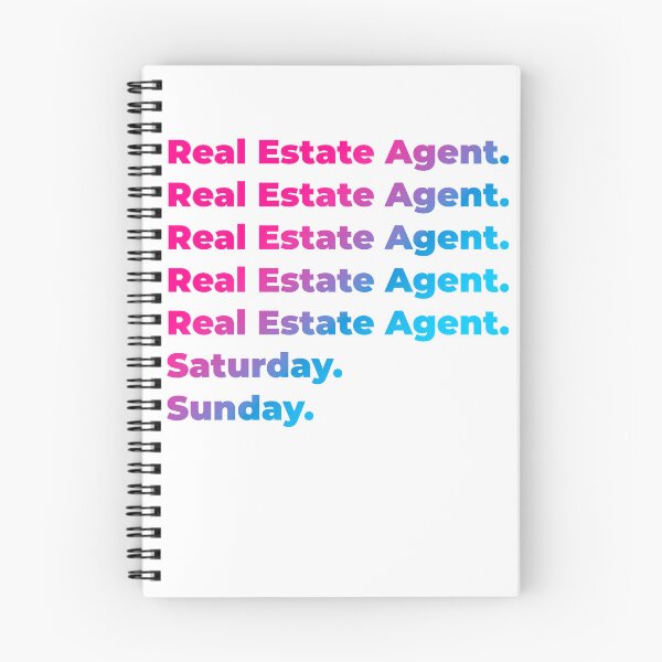 Item preview, Real Estate Agent work week designed and sold by SVPOD.