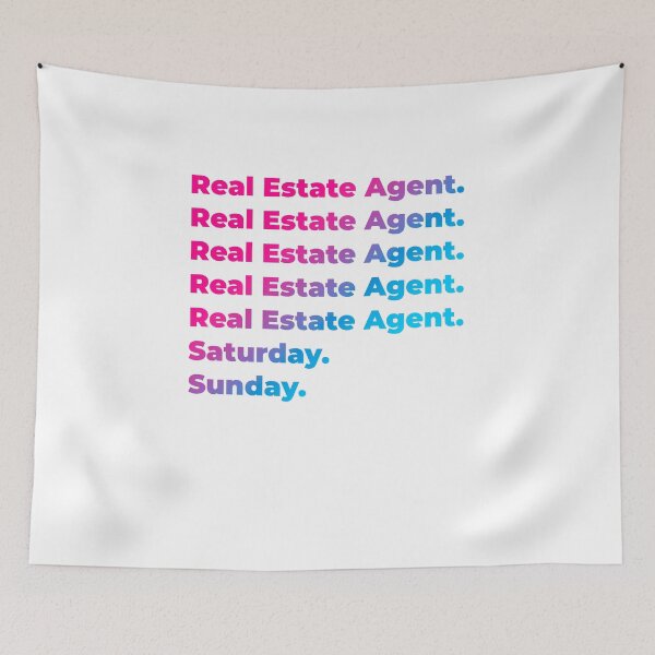 Item preview, Real Estate Agent work week designed and sold by SVPOD.