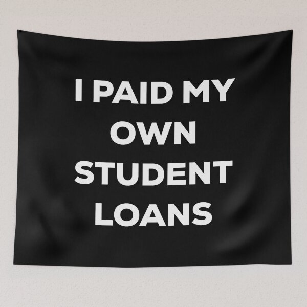 Item preview, I Paid Off My Own Student Loans designed and sold by blueprint198686.