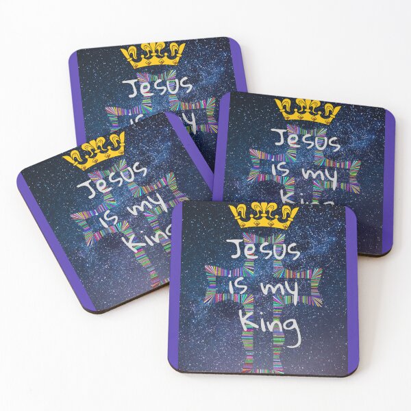 Item preview, Jesus is my King!!!Jesus loves You. designed and sold by Mollynqaa.