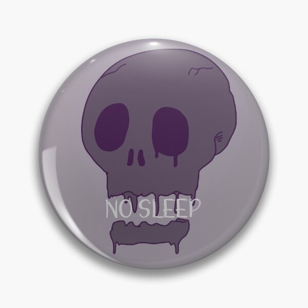 Item preview, Sleepless Skull designed and sold by LittleBitOSun.