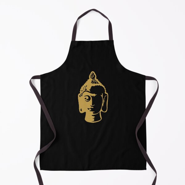 Item preview, Buddha Gold/Black Head | Buddhist Tibetan Symbol designed and sold by GrowLove.