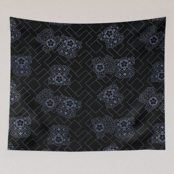 Item preview, Japanese kimono pattern   designed and sold by Blacklinesw9.