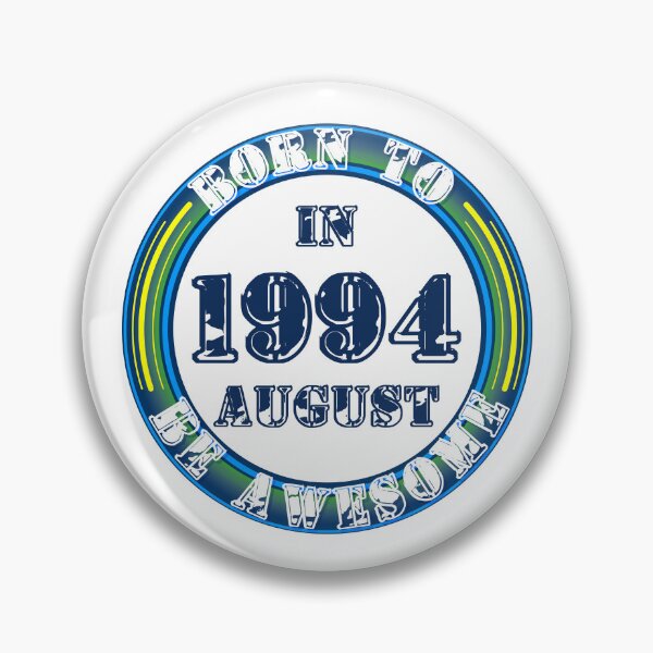 Aperçu de l'œuvre Born to be awesome (August 1994) créée et vendue par GregDesign.