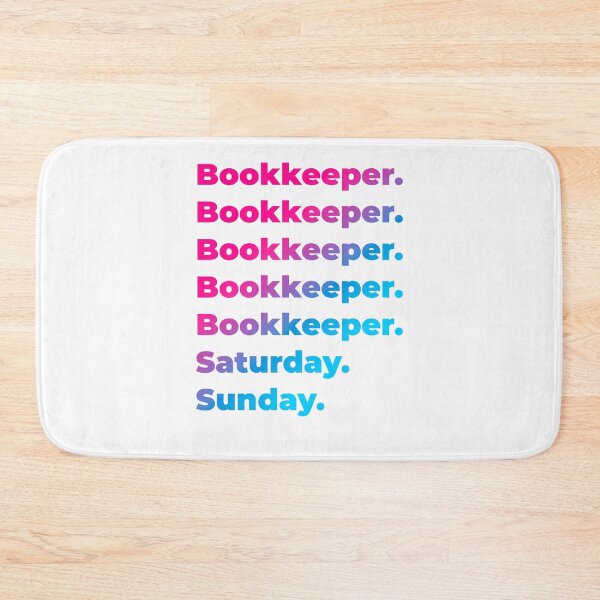 Item preview, Bookkeeper work week designed and sold by SVPOD.