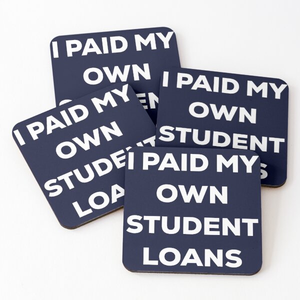 Item preview, Copy of Copy of I Paid Off My Own Student Loans designed and sold by blueprint198686.
