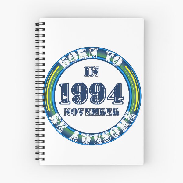 Item preview, Born to be awesome (November 1994) designed and sold by GregDesign.