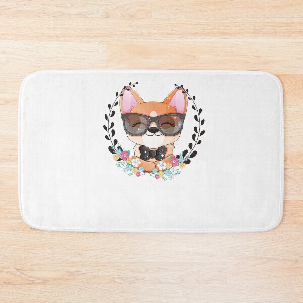 Item preview, funny cat face with funky glasses designed and sold by youngle.