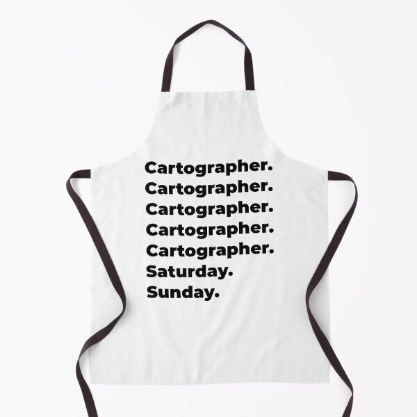 Item preview, Cartographer funny workweek designed and sold by SVPOD.