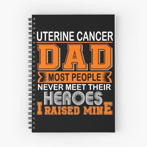 Item preview, Proud Uterine Cancer Dad Most People Never Meet Their Heroes I Raise Mine designed and sold by frechettee.