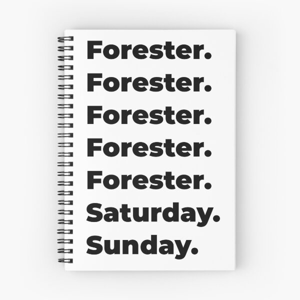 Item preview, Forester funny workweek designed and sold by SVPOD.