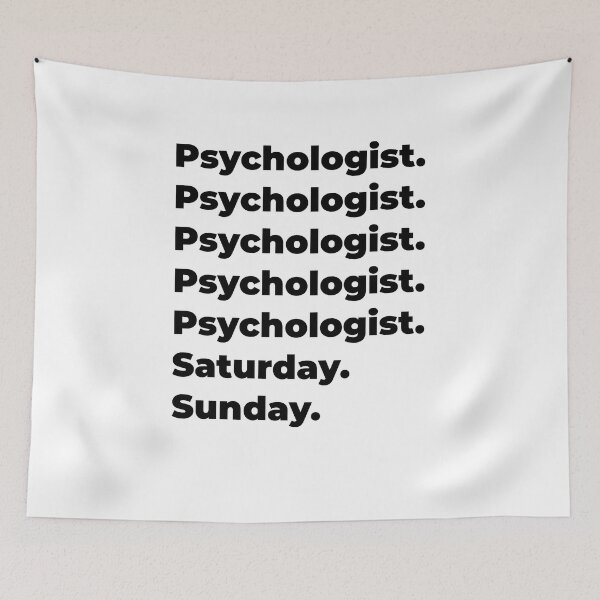 Item preview, Psychologist funny workweek designed and sold by SVPOD.
