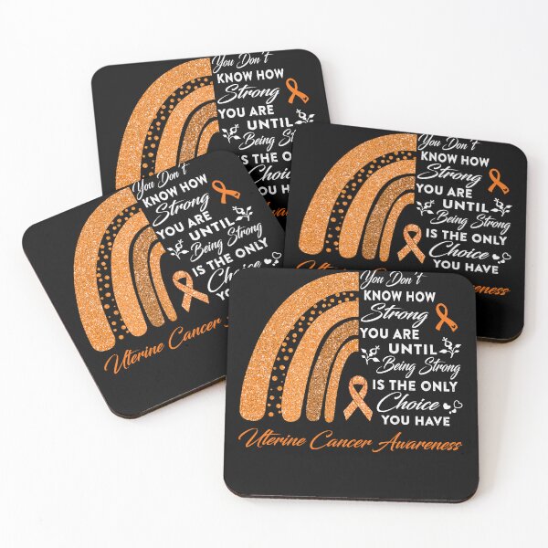 Item preview, You Don't Know How Strong You Are Rainbow Uterine Cancer Awareness designed and sold by Gillosina.