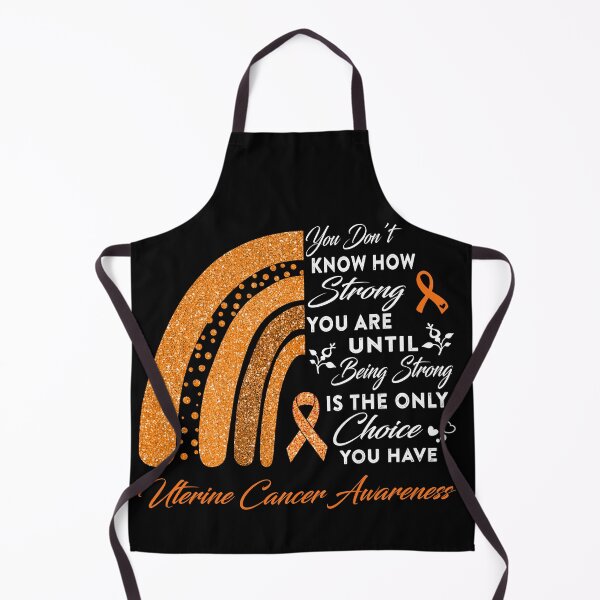Item preview, You Don't Know How Strong You Are Rainbow Uterine Cancer Awareness designed and sold by Gillosina.