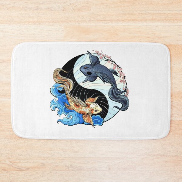 Item preview,  Koi Fish Japanese Art Yin Yang designed and sold by Tema EL.
