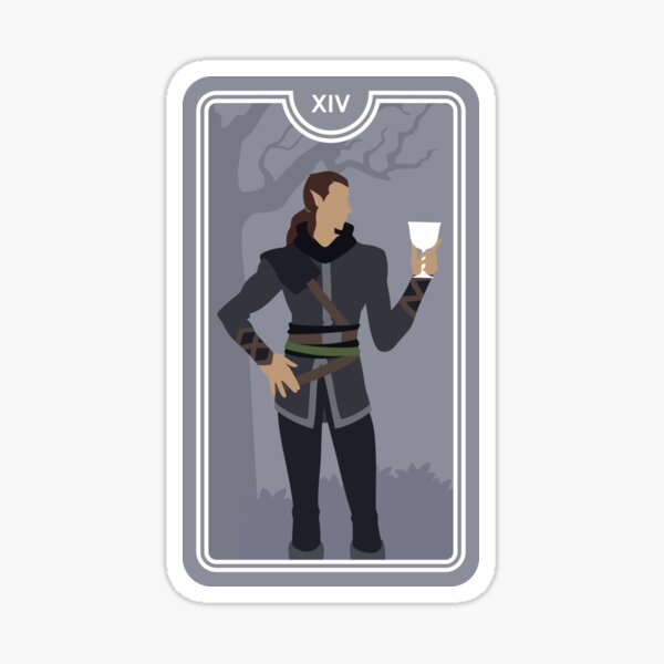 Item preview, Vax Temperance Tarot Card  designed and sold by PsychMerchant.