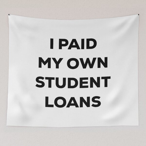 Item preview,  I Paid Off My Own Student Loans designed and sold by blueprint198686.